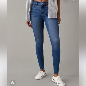 American Eagle High Rise Jegging Jeans Sz 14Short